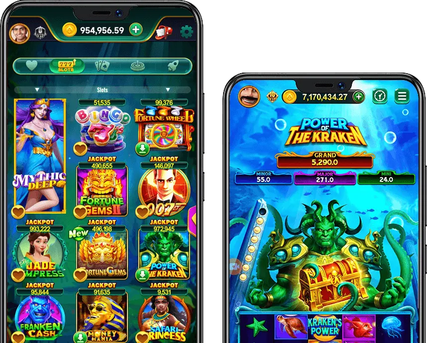 Các máy đánh bạc Slot Games rực rỡ